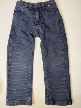 Il Gufo Dark Navy Textured Kids Jeans 3T